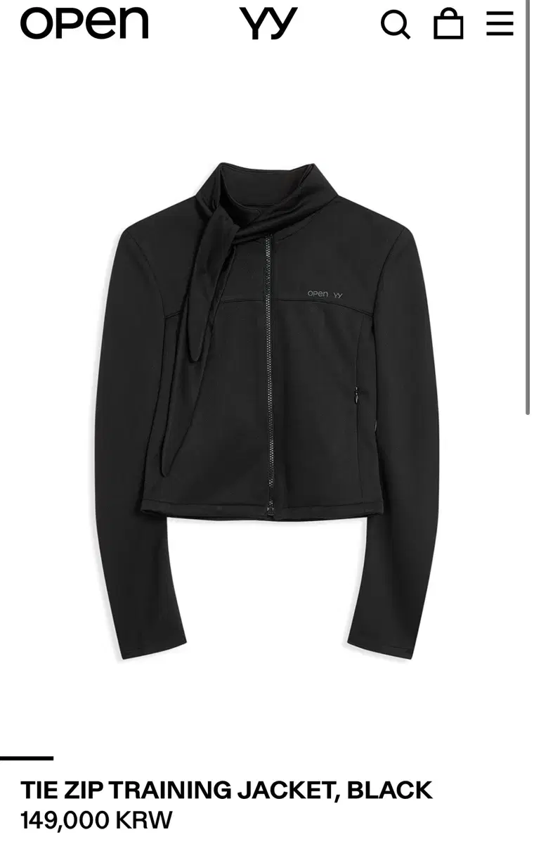 openyy ジャケット (TIE ZIP TRAINING JACKET) openyy ジャケット (TIE ZIP TRAINING JACKET)